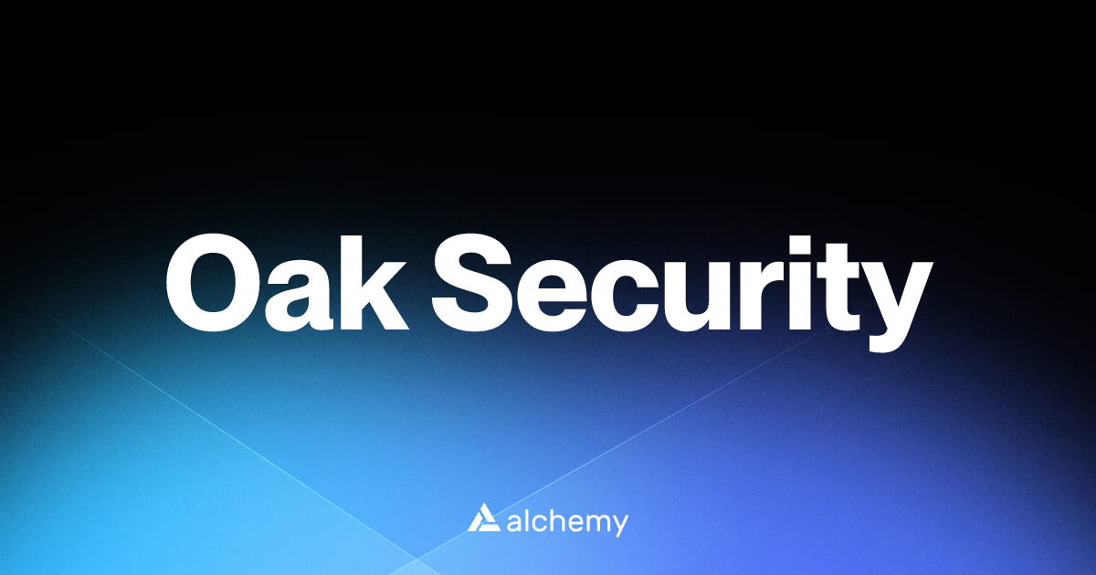 Oak Security - Web3 service providers - Alchemy | Alchemy