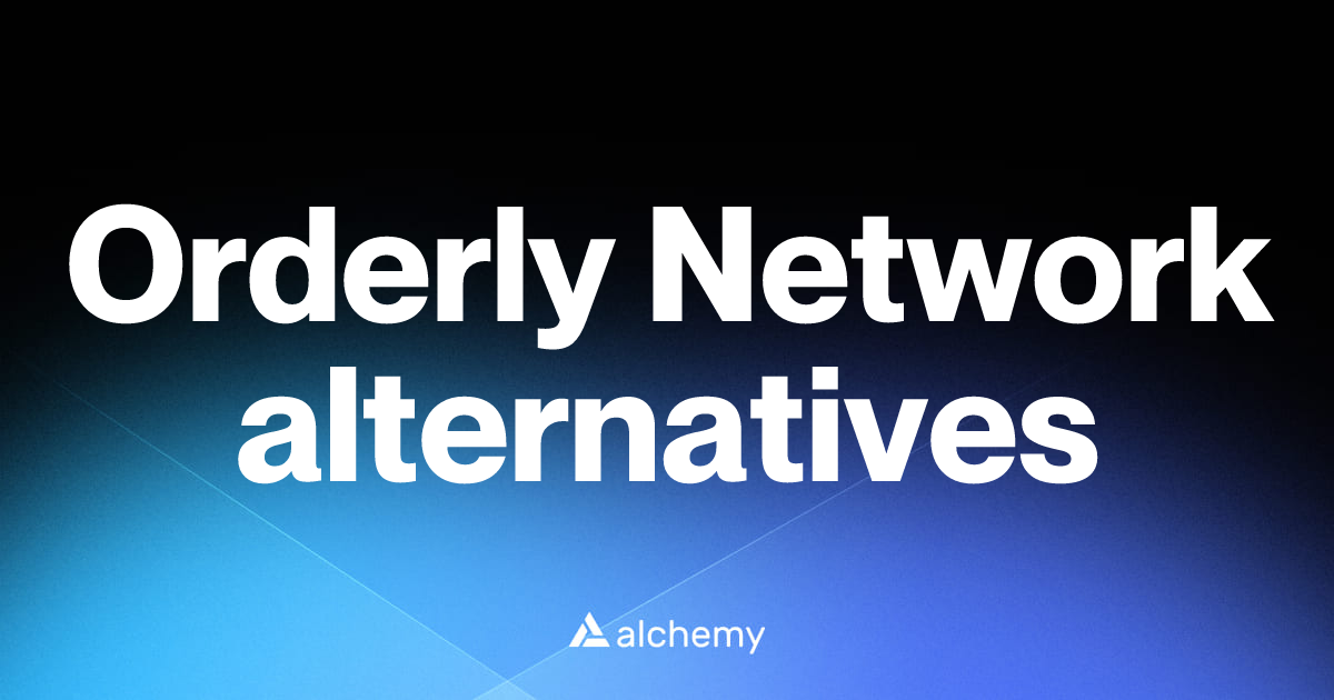 Find 53 Orderly Network alternatives (2026) | Alchemy