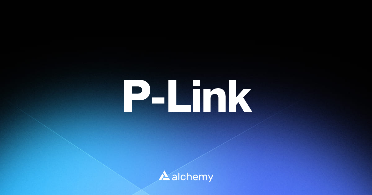 P-Link - Web3 wallet tools - Alchemy | Alchemy