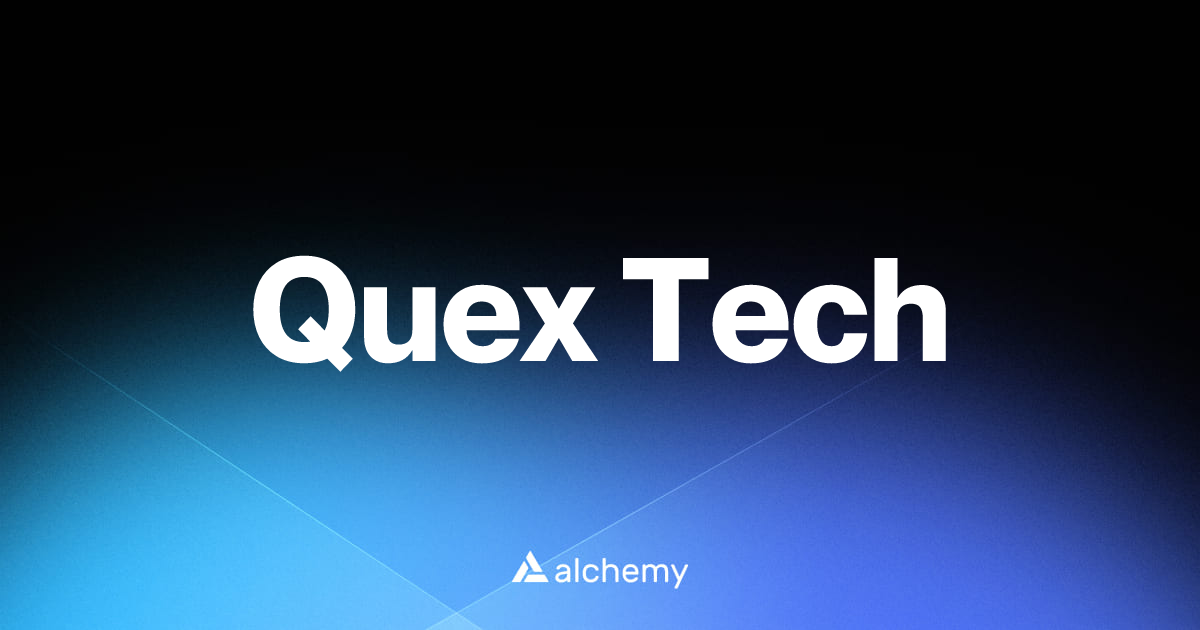 Quex Tech - Infrastructure tools - Alchemy | Alchemy