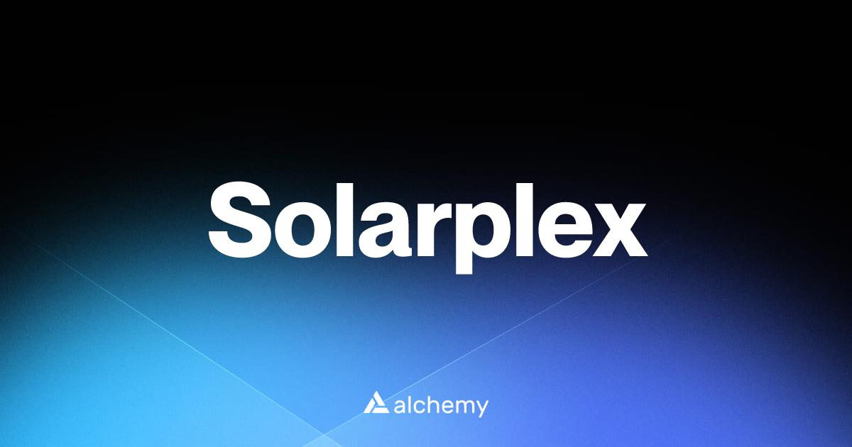 Solarplex - Web3 social dapps - Alchemy | Alchemy