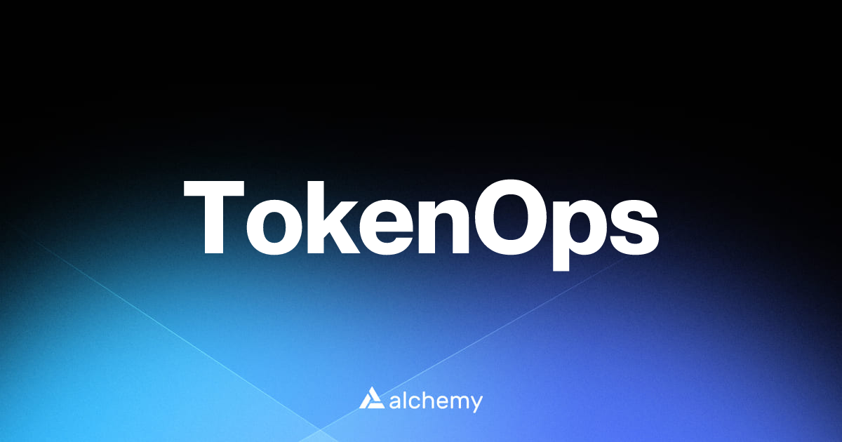 TokenOps - Web3 wallet tools - Alchemy | Alchemy