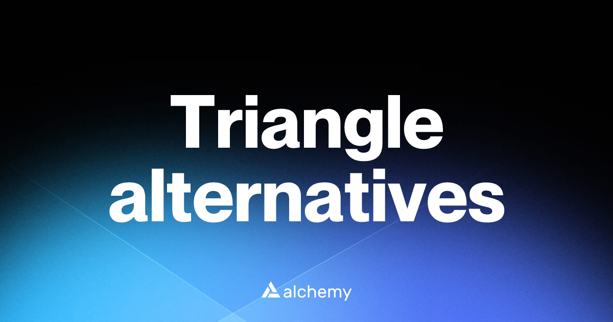 Find 10 Triangle alternatives (2026) | Alchemy