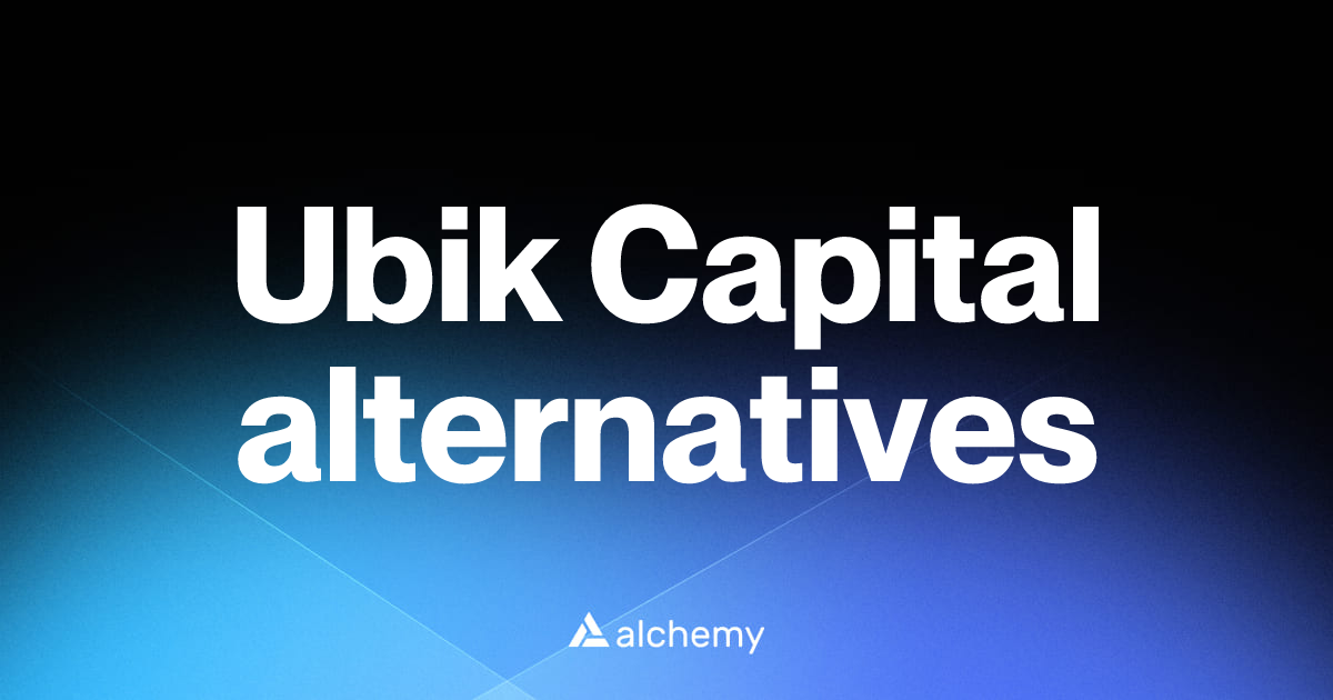 Find 32 Ubik Capital alternatives (2026) | Alchemy
