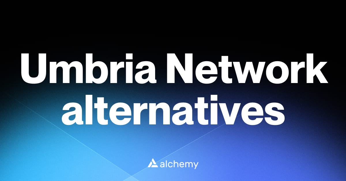 Find 120 Umbria Network alternatives (2026) | Alchemy