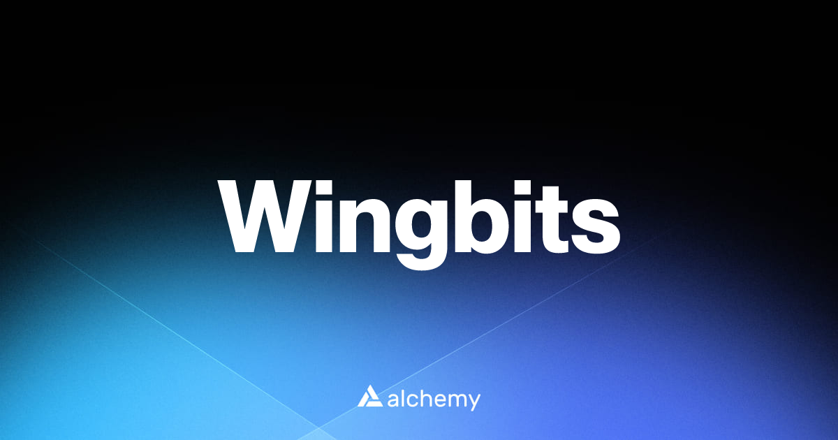 Wingbits - Infrastructure tools - Alchemy | Alchemy