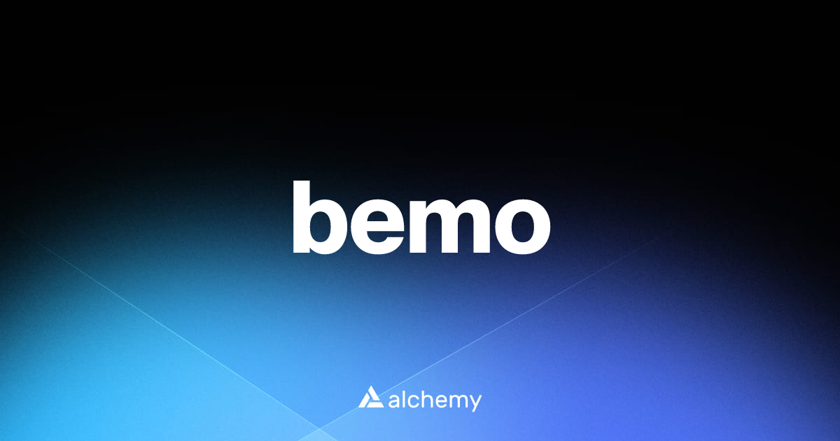 bemo - DeFi dapps - Alchemy | Alchemy