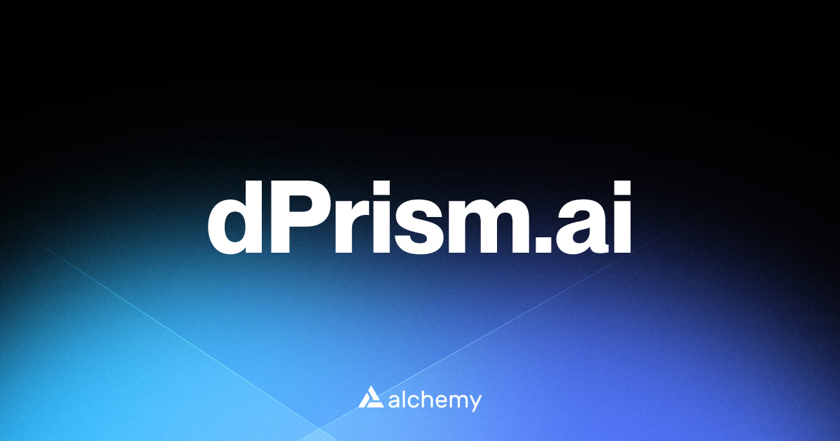 dPrism.ai - DeFi tools - Alchemy | Alchemy
