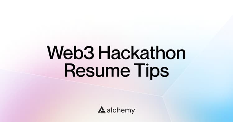 How to add web3 hackathons to your resume