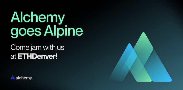 Alchemy goes alpine at ETHDenver 2023