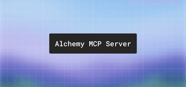 MCP for blockchain data: every Alchemy API in your AI assistant