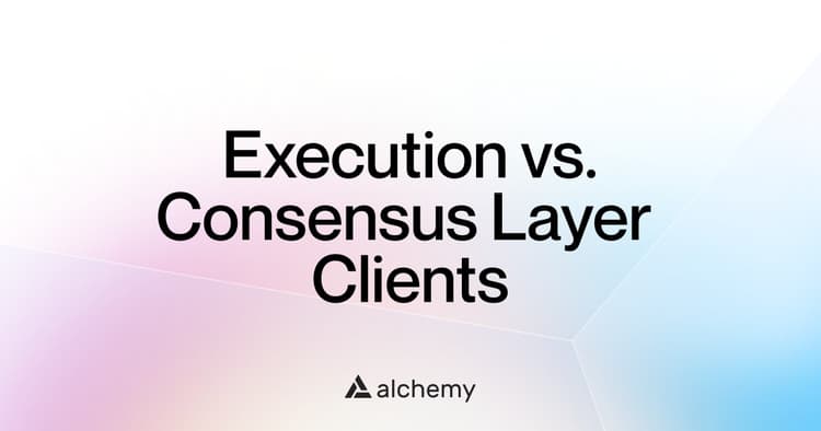 Execution layer (EL) and consensus layer (CL) node clients