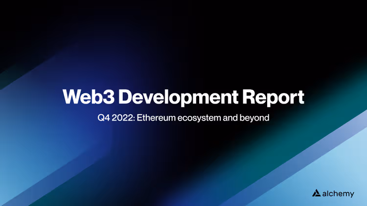 Web3 development report (Q4 2022)