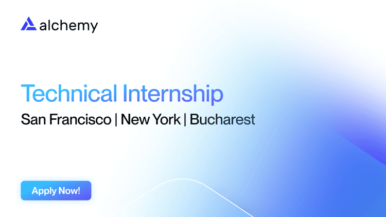 Announcing the 2025 Alchemy internship program