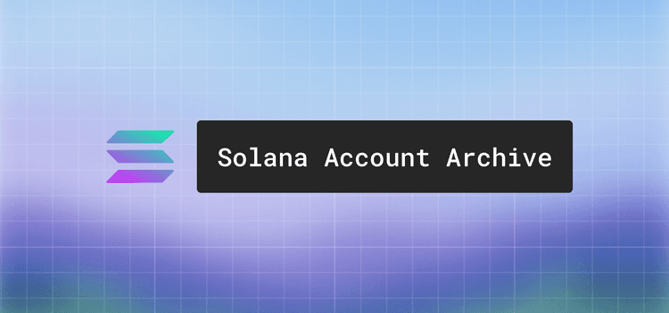 Solana Account Archive: querying account state at any slot