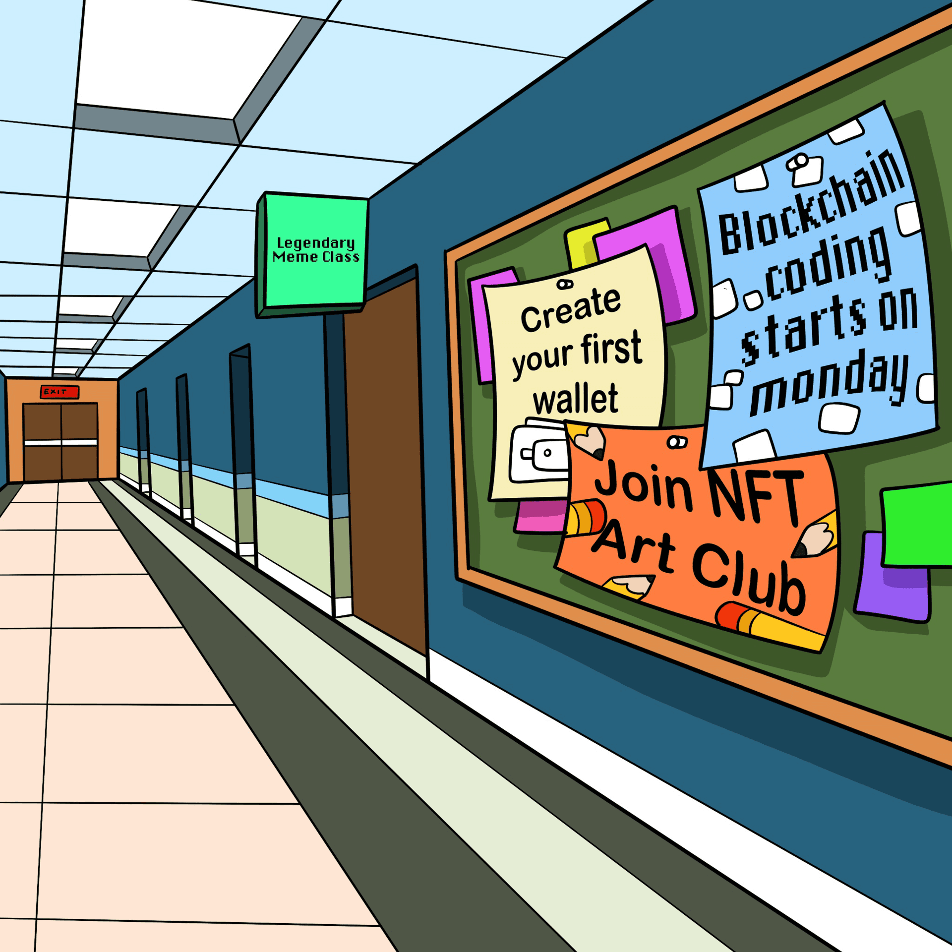 crypto-campus-bulletin-board