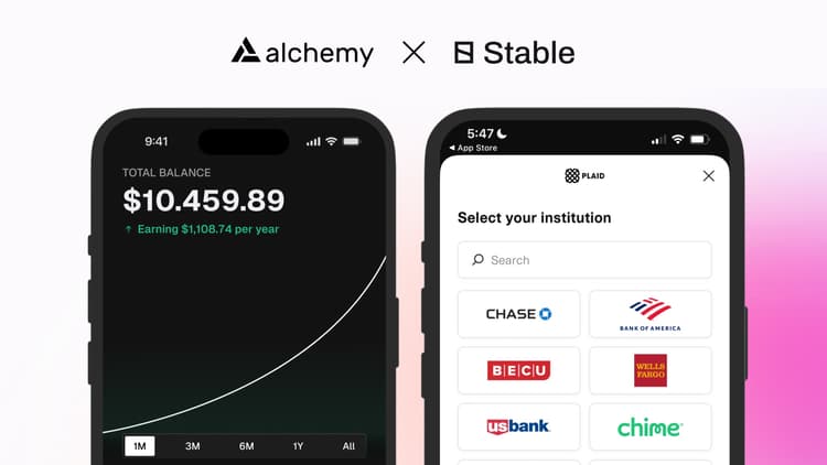 Stable Finance uses Alchemy Smart Wallets
