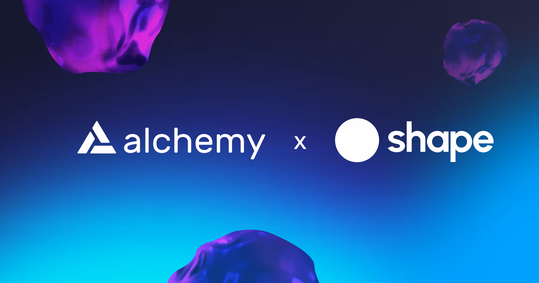 Alchemy partners with Shape L2 to launch a new rollup for artists and web3 creators.