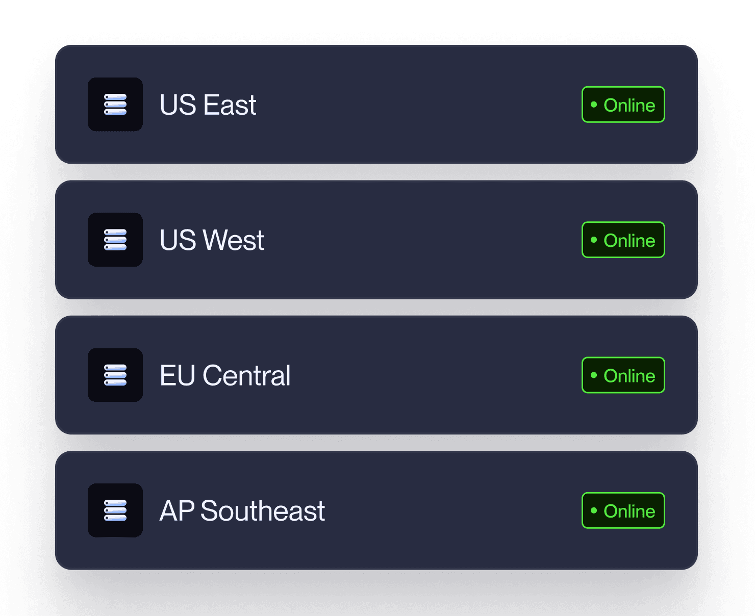 A list of 4 online bare metal facilities